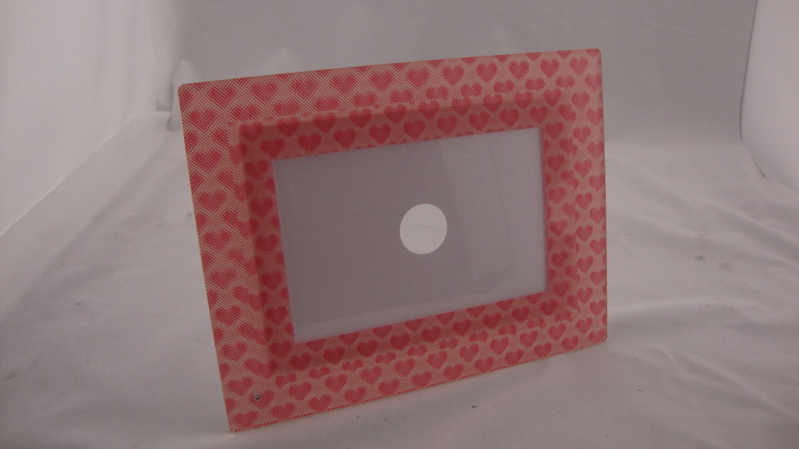 3R 4R 5R 8R 3D Acrylic Photo Frames With Laser Engraving Logo