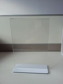 Van het de Houdersmenu van het restaurant Duidelijke Acrylteken van het de Tribuneplexiglas het Etikethouders